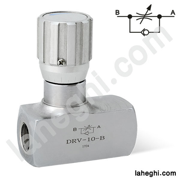 DRV-10-B- 3/8 way hydraulic flow control (with valve) Tork Hydraulic- 3/8 路液压流量控制（带阀） Tork 液压- 3/8-ходовой гидравлический регулятор расхода (с клапаном) Tork Hydraulic